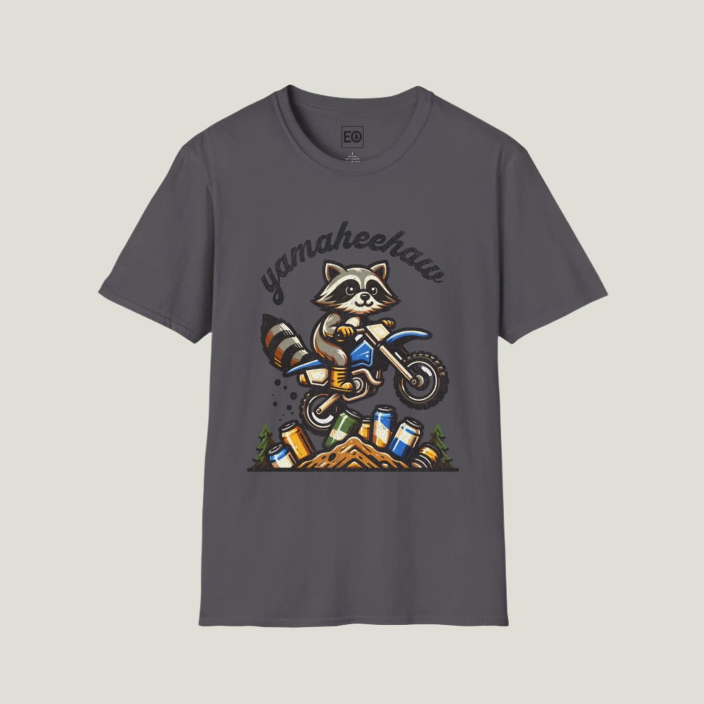 Yamaheehaw Enthusiast Raccoon T-Shirt - Unisex Softstyle