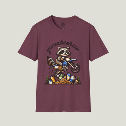 Yamaheehaw Enthusiast Raccoon T-Shirt - Unisex Softstyle