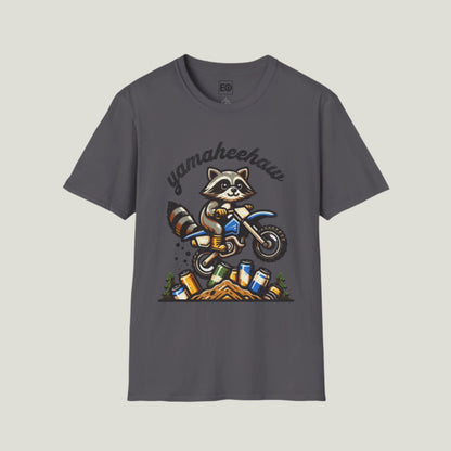 Yamaheehaw Enthusiast Raccoon T-Shirt - Unisex Softstyle