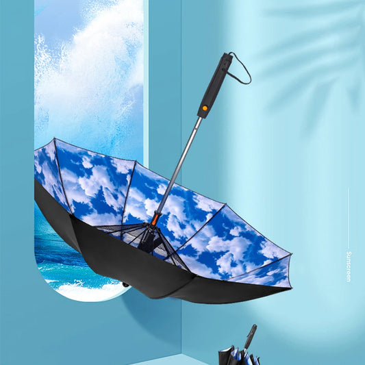 Cooling Sunshade Umbrella with Fan