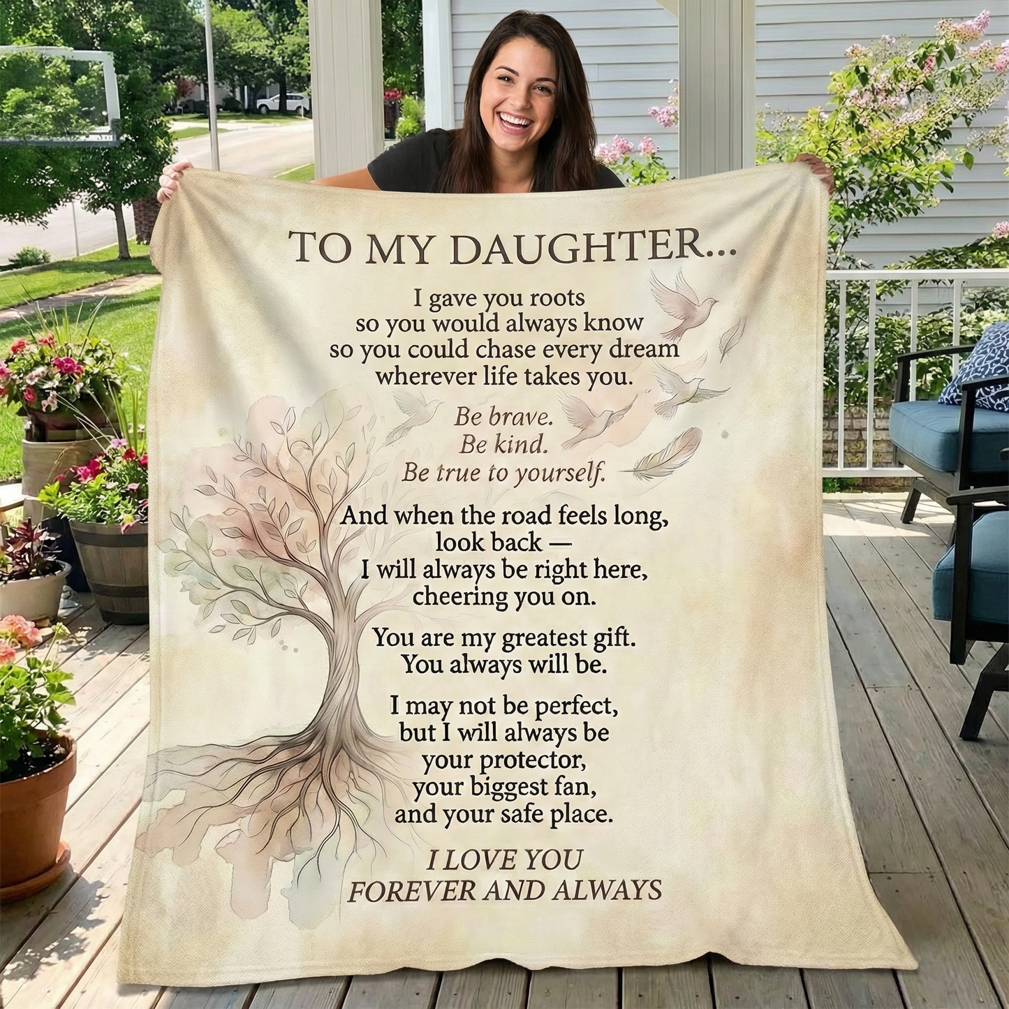 To My Daughter- A Love Letter She Will Wrap Around Herself