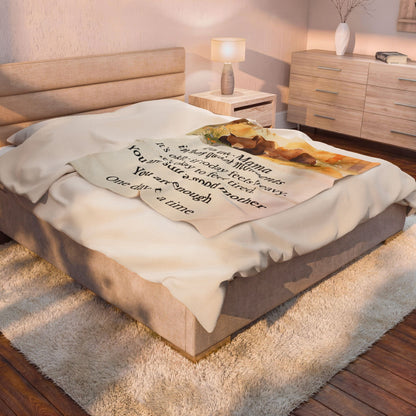 Mama Bear Comfort Blanket- "You Are Still a Good Mother" Gift