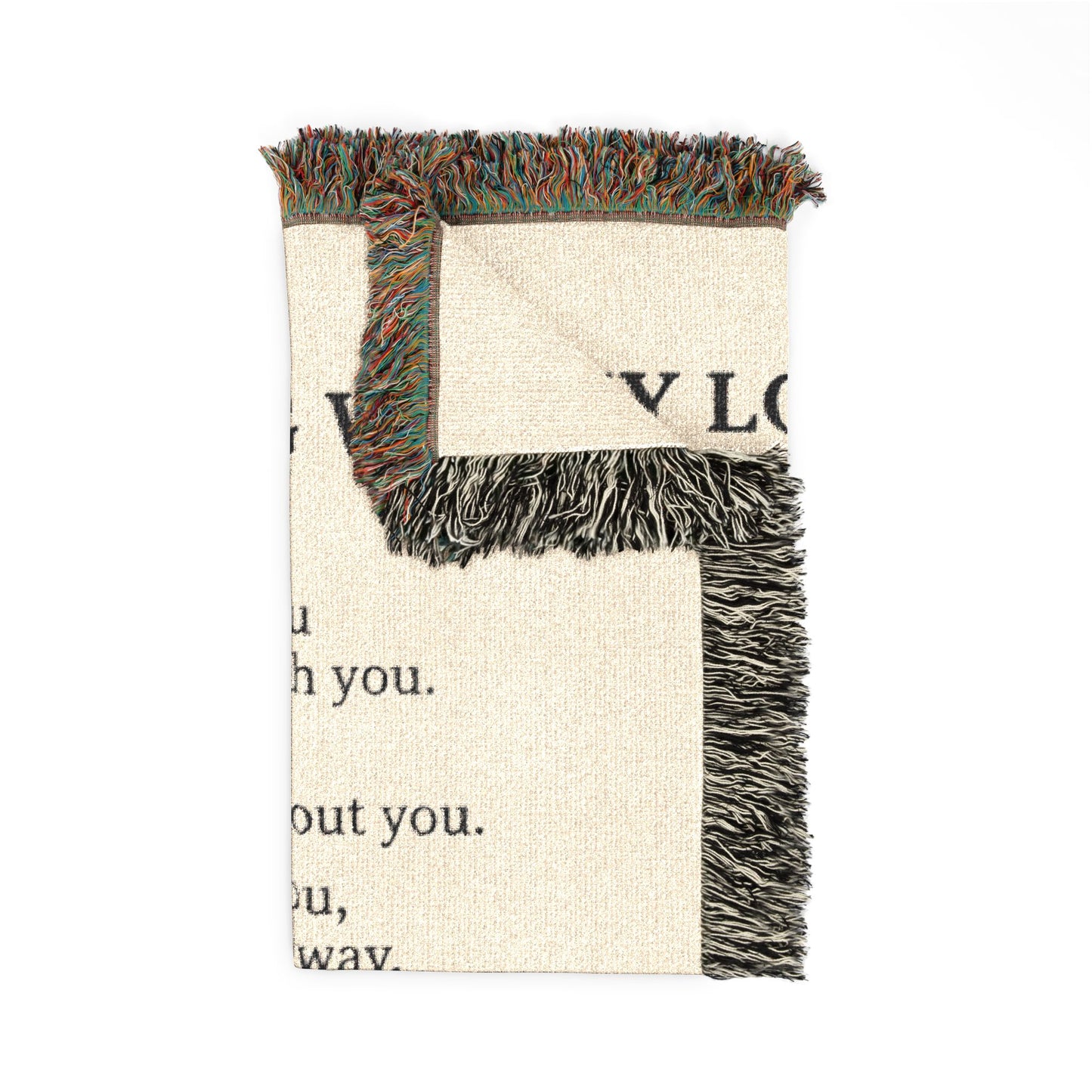 To My Wife Woven Blanket
